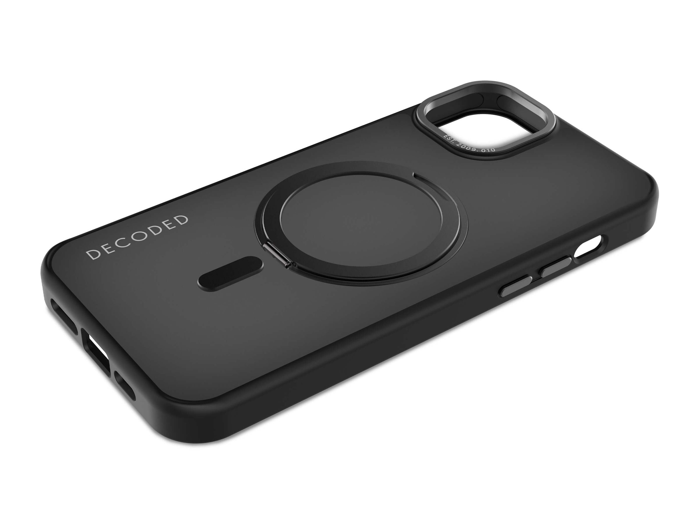 DECODED Recycled Plastic Grip Case, Transparant Black