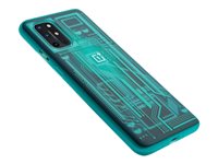 One Quantum Bumper Case Beskyttelsescover Cyborg-cyan OnePlus 8T