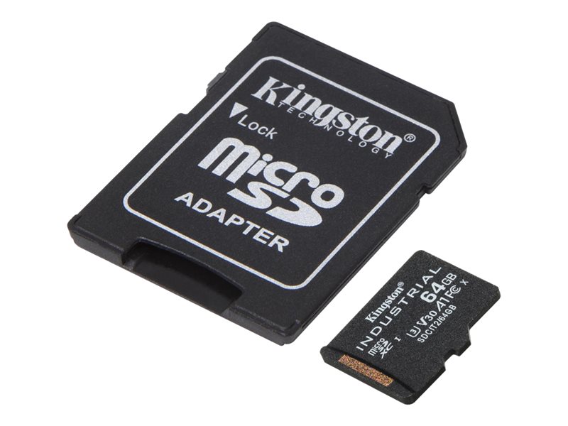 KINGSTON 64Go microSDXC Industrial C10