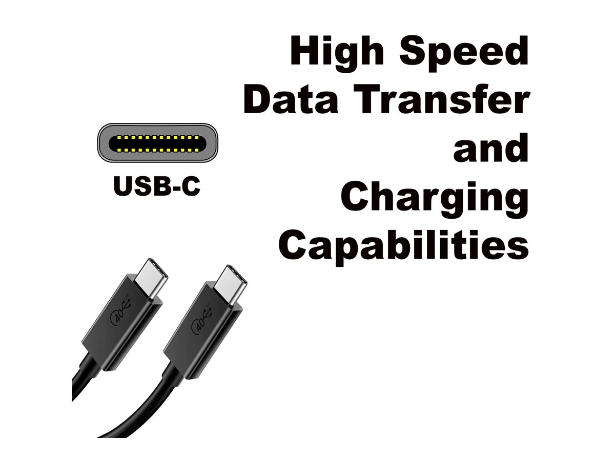 4XEM - USB cable - 24 pin USB-C (M) to 24 pin USB-C (M)