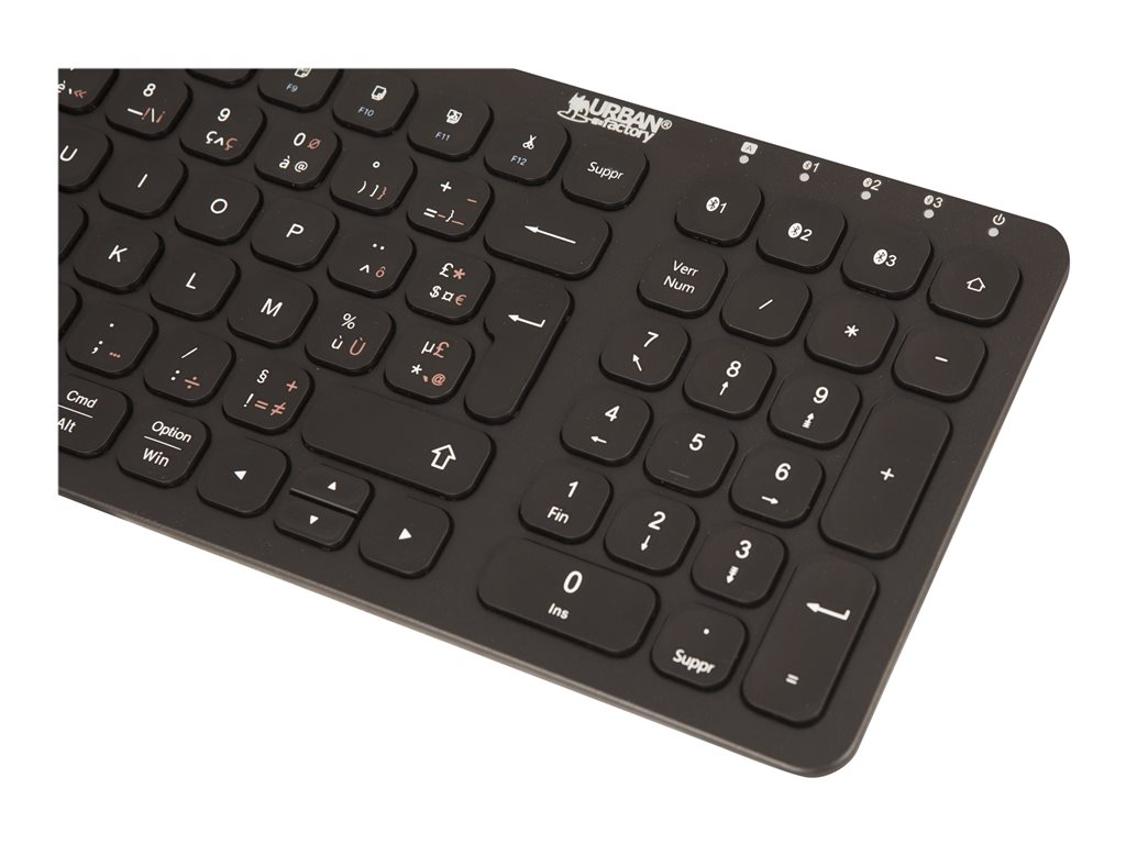 URABN FACTORY Clavier en ABS Noir