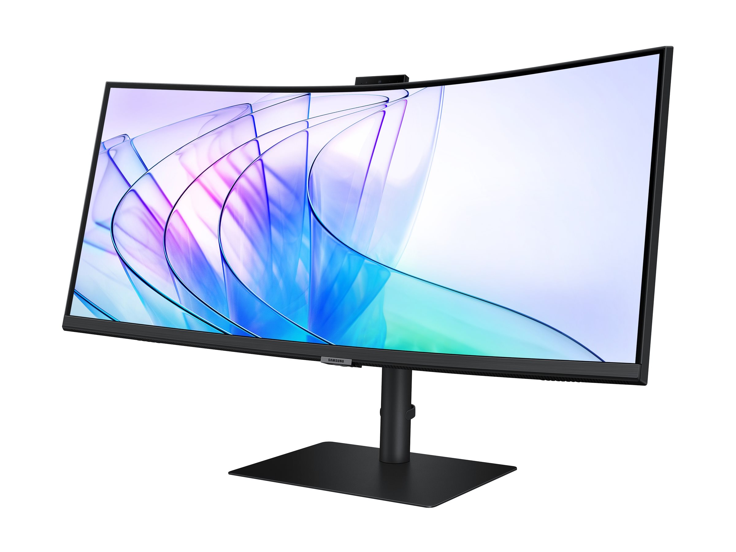 Samsung ViewFinity S6 S34C650VEE S65VC Series LED monitor curved 34 Product shot Front 80025