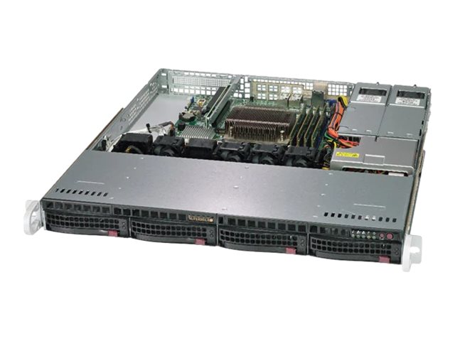 Platforma Intel 5019C-MR 1U, Single Socket 1151, up to 128GB DDR4, 1x PCIE 3.0 x16, 4x 3.5'' hot-swa