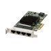 Sun Quad Port PCIe 2.0 Gigabit Ethernet Networking Card - network adapter - PCIe 2.0 x4 - Gigabit Ethernet x 4