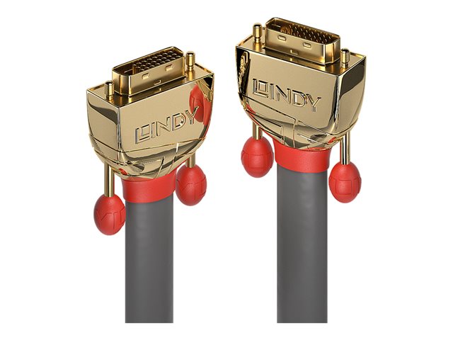 LINDY 20m DVI-D Dual Link Cable Gold