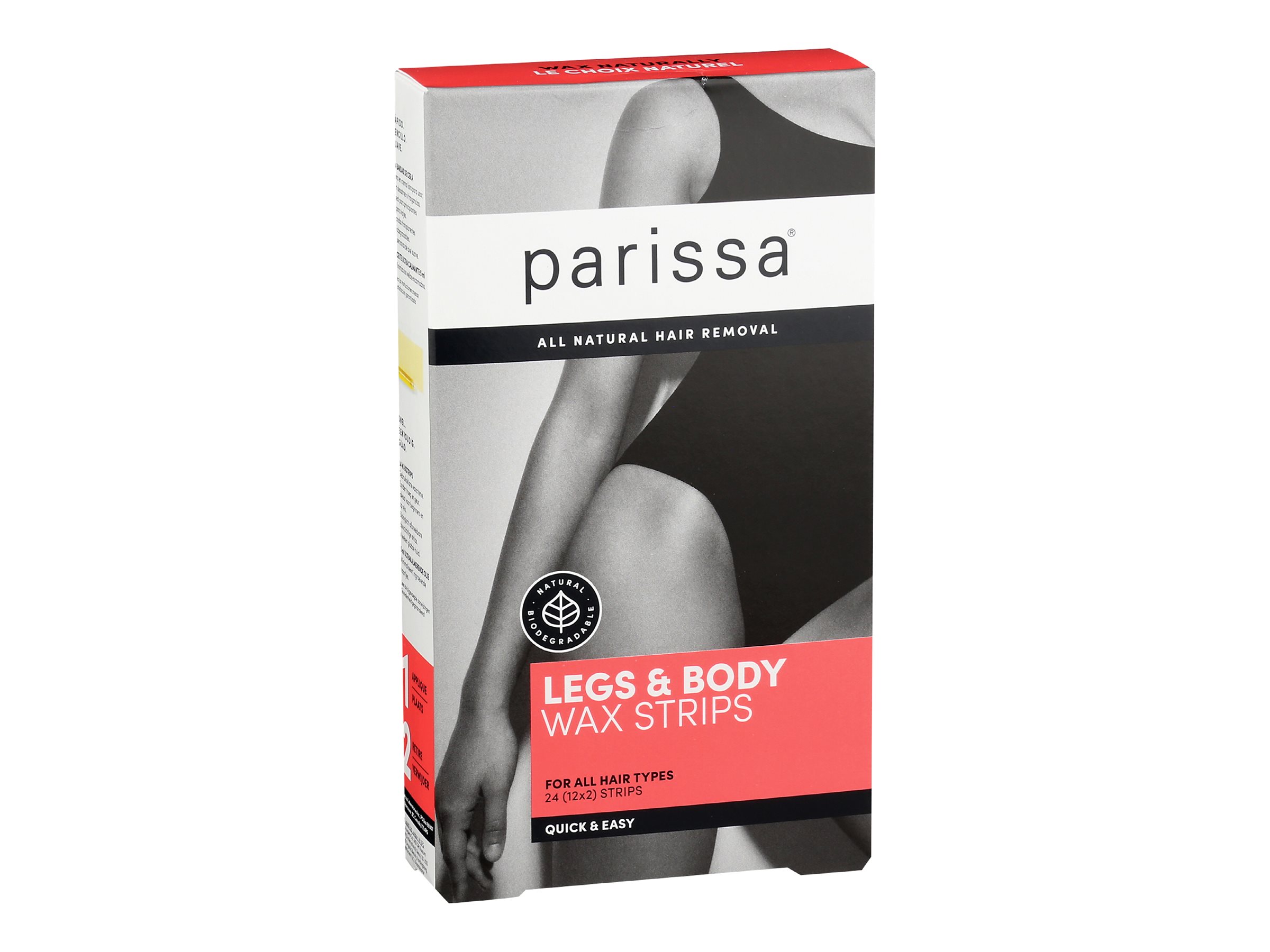 Parissa Legs & Body Wax Strips - 24s