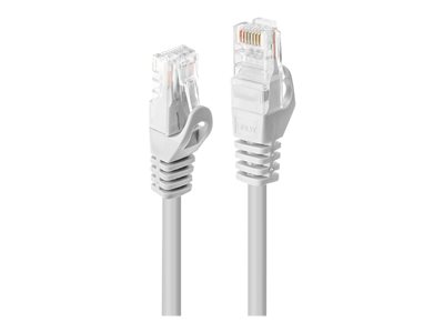 LINDY Basic Cat.6 U/UTP Cable White 3m
