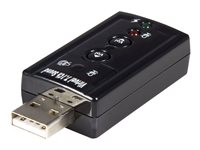 StarTech.com Virtual 7.1 USB Stereo Audio Adapter External Sound Card Sound card stereo 
