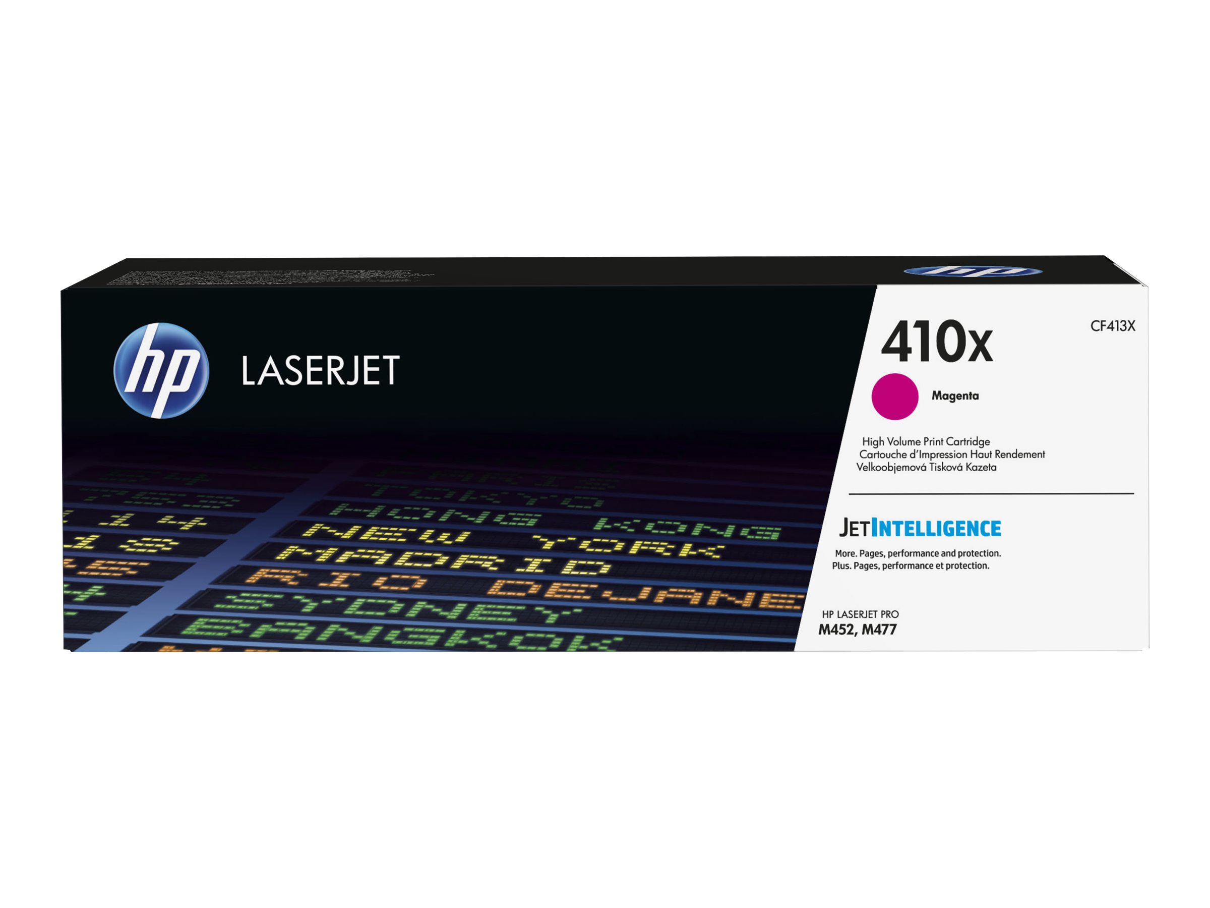 Hp 410x High Yield Magenta Original Laserjet Toner Cartridge Cf413x Hp 410x High Yield Magenta Original Laserjet Toner Cartridge Cf413x
