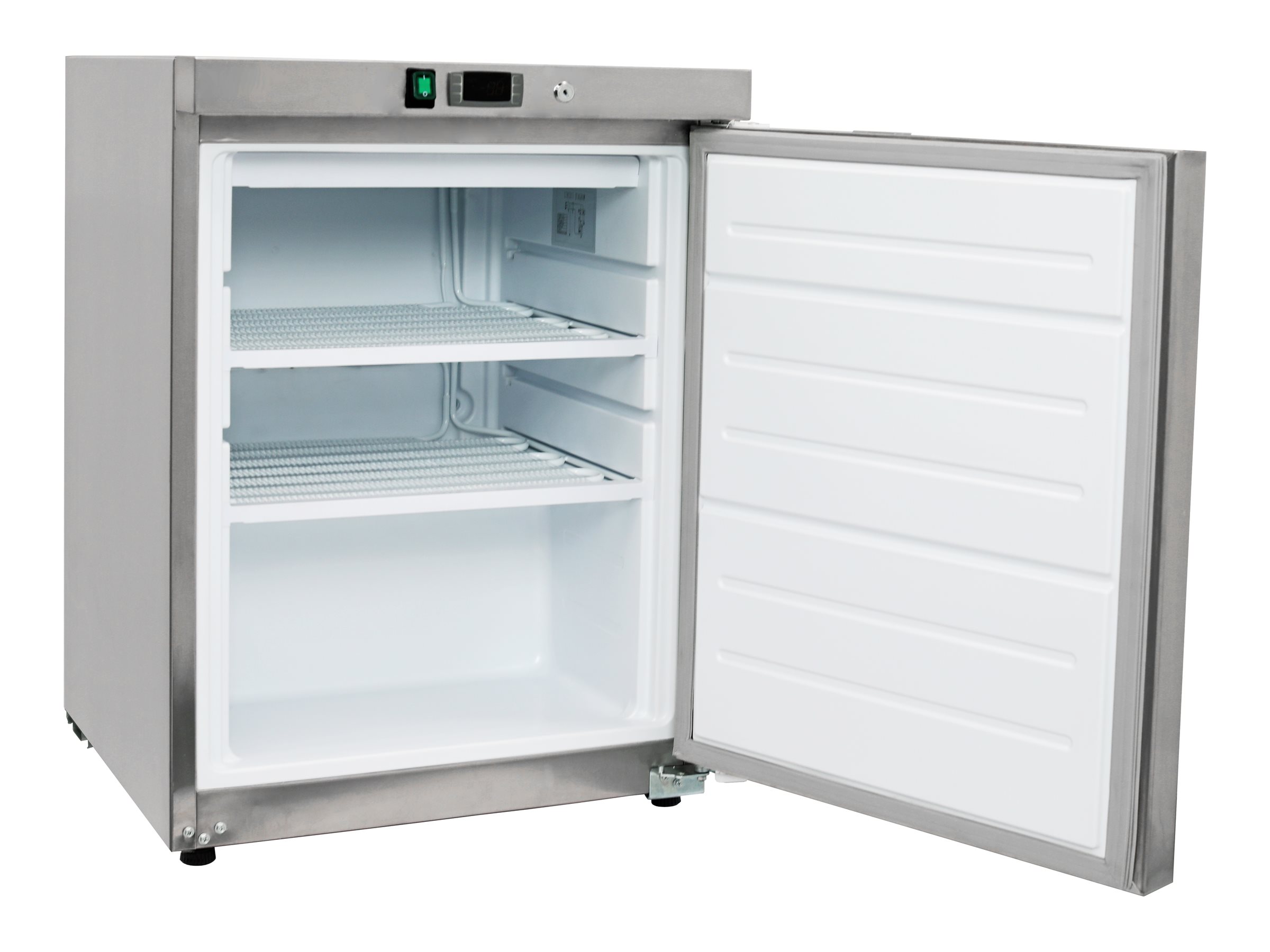 An image of Sterling Pro Cobus SPR200S - refrigerator - under counter - freestanding - stainless steel