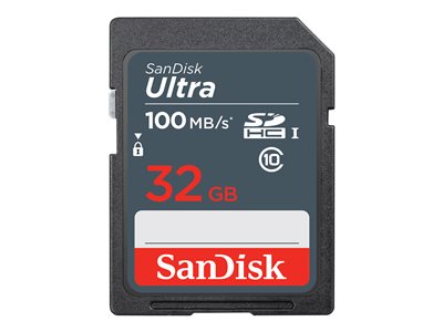Ultra - flash memory card - 32 GB - SDHC UHS-I