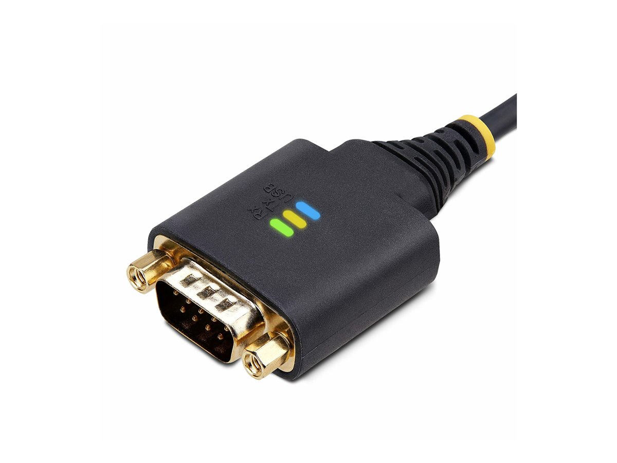 StarTech.com 6.6ft (2m) USB to Serial Adapter Cable, COM Retention, RS232 - USB / sériový kabel - USB do DB-9 - 2 m – foto 6