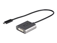 StarTech.com Adapter 24 pin USB-C han (input) -> DVI-I hun (output) 38 cm Sort