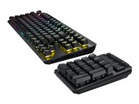ASUS ROG Claymore II Tastatur Optisk mekanisk RGB/16,8 millioner farver Trådløs Kabling Fransk