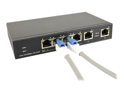 MCL CAT6A S/FTP LSZH Patch cable