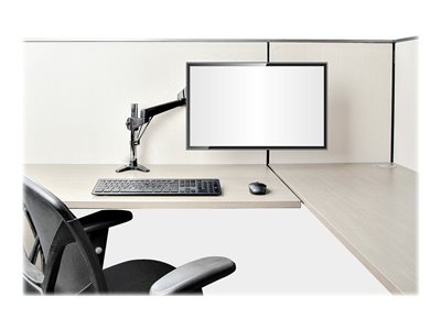 Product  StarTech.com Desk Mount Monitor Arm for Single VESA Display up to  32 or 49 Ultrawide 8kg/17.6lb, Full Motion Articulating & Height  Adjustable w/ Cable Management, C-Clamp, Grommet Mount - Single