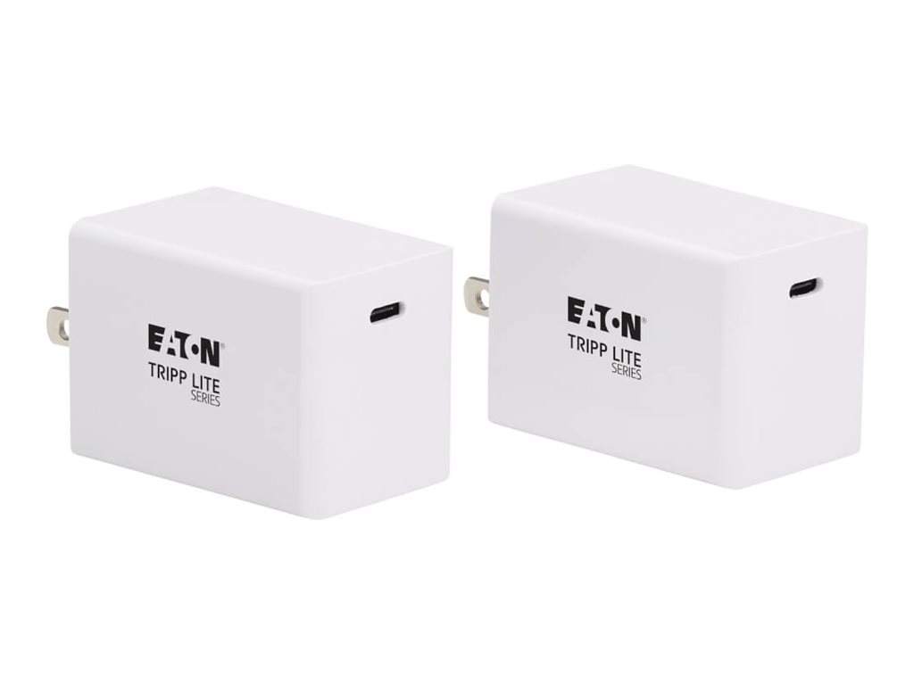 Tripp Lite USB C Wall Charger Compact 60W GaN Technology Phones Laptops