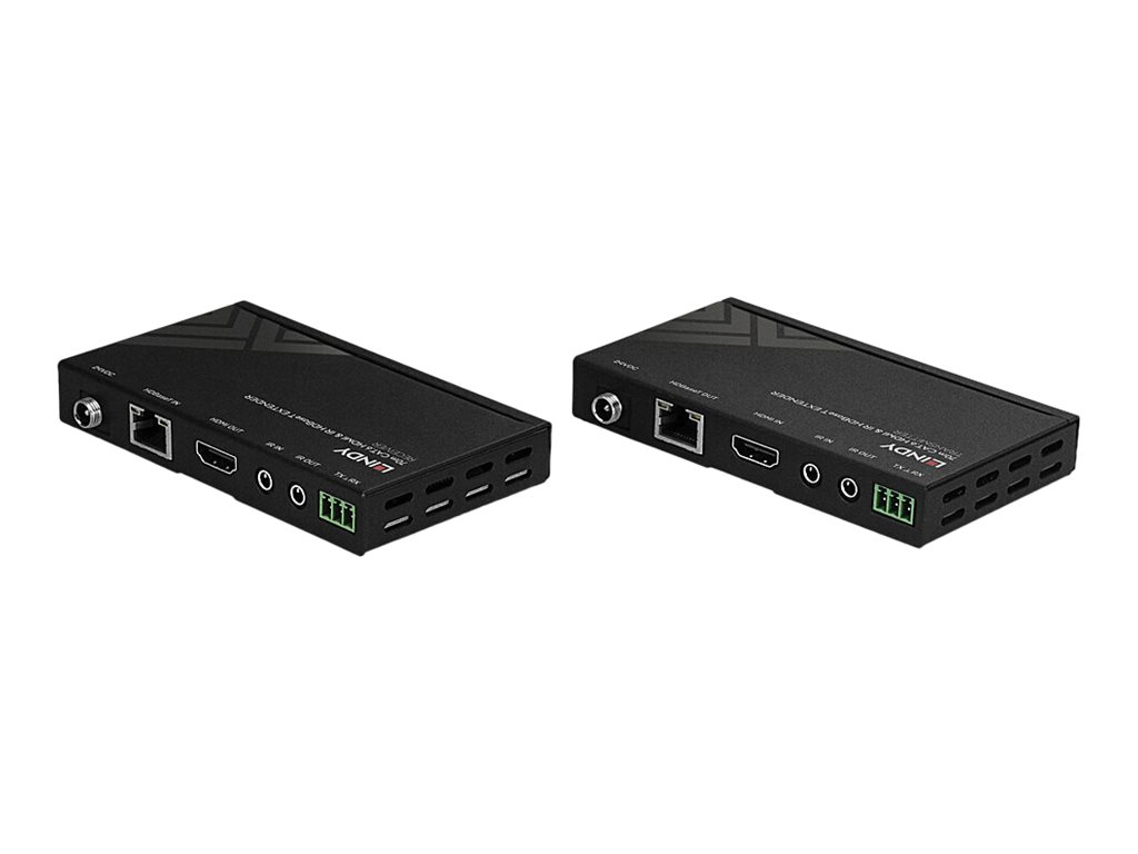 Kit extender Cat.6 4K30, IR & RS-232 HDBaseT avec PoC, 70m