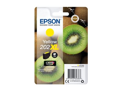 EPSON 4LB Singlepack Yellow 202XL Kiw - C13T02H44010