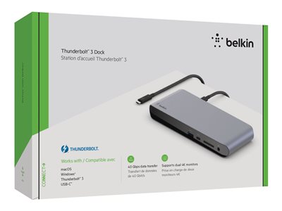 Product | Belkin Thunderbolt 3 Dock Pro - docking station - USB-C