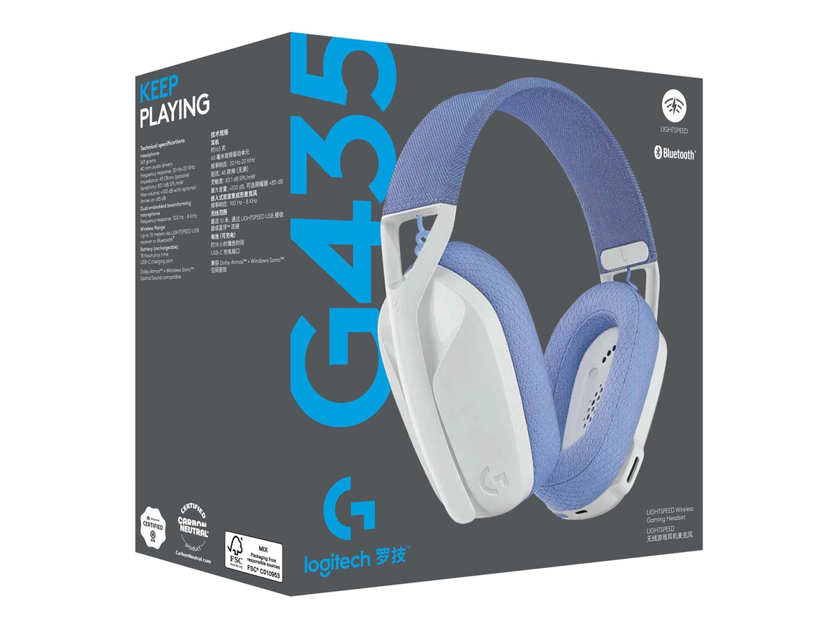 Logitech Lightspeed G435 WHITE – foto 3