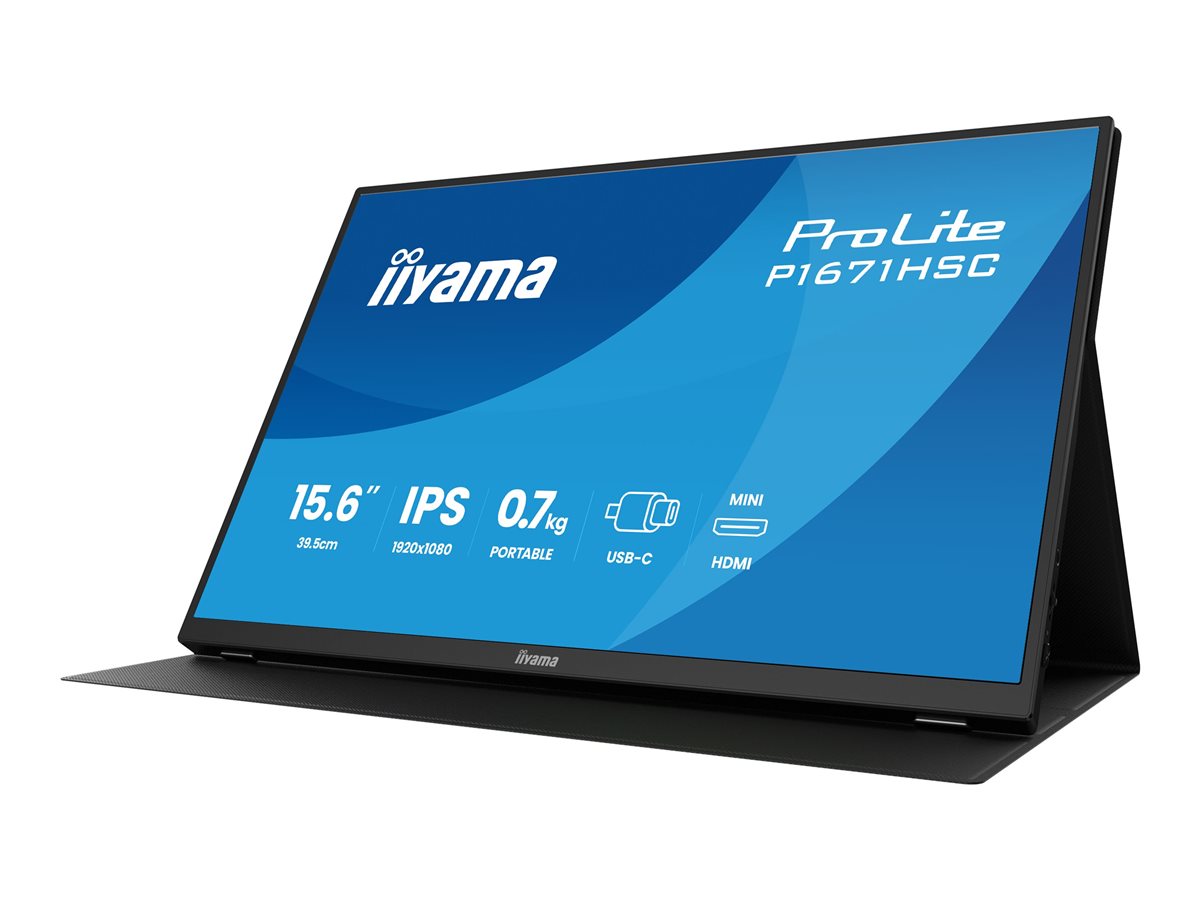 iiyama ProLite P1671HSC-B1 - LED monitor - Full HD (1080p) - 15.6" – foto 5