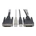 Eaton Tripp Lite Series DVI to USB-A Dual KVM Cable Kit