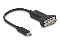 Delock USB / serielkabel 25cm Sort