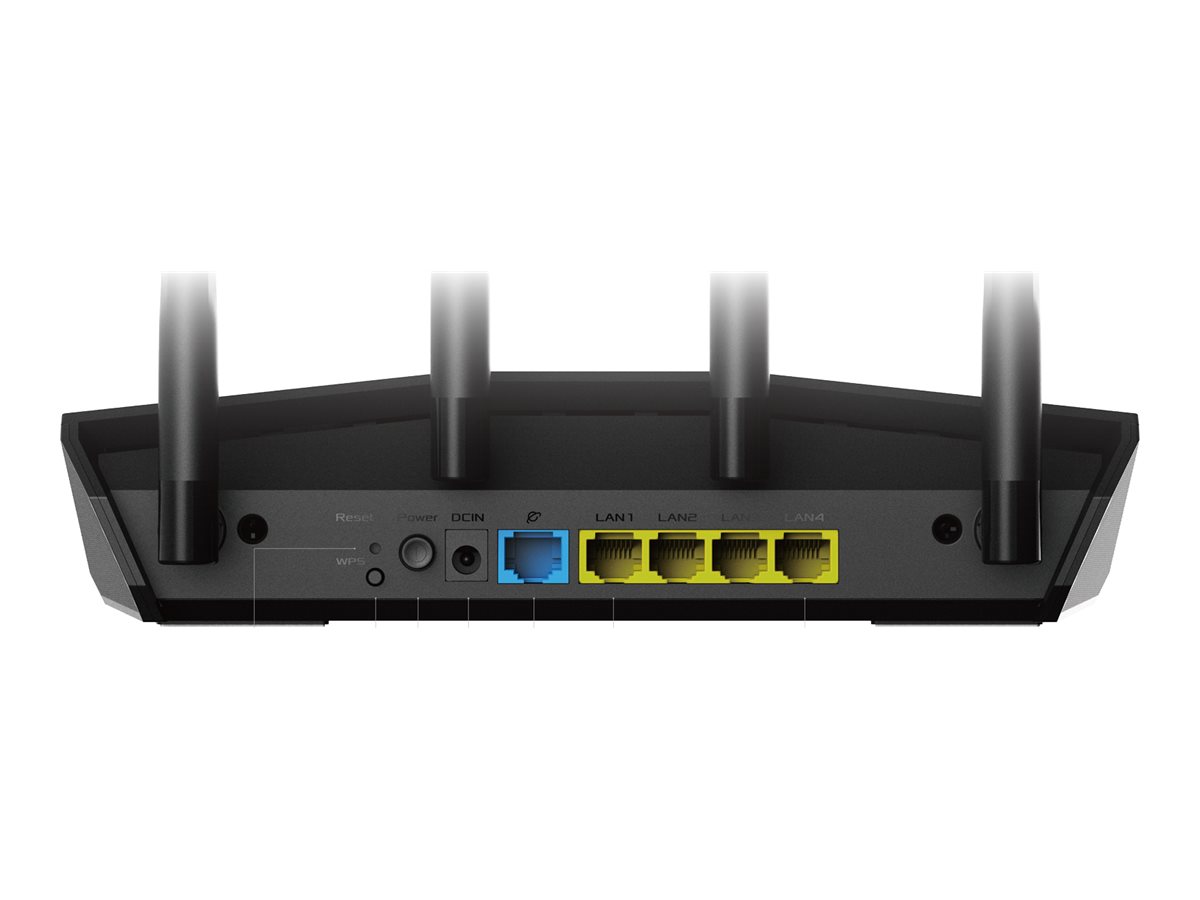 ASUS RT-AX1800S - Wireless router 4-port switch | Overview, Specs ...