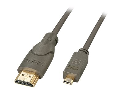 LINDY HDMI Kabel High Speed an Micro HDMI A/D 4K60Hz 2m - 41353