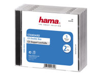 Hama CD Double Jewel Case Standard Cd-hylster for lagring