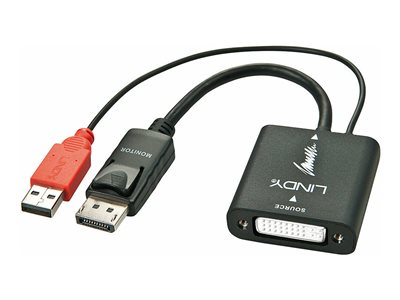 LINDY Konverter DVI-D auf DisplayPort unidirektional - 38145