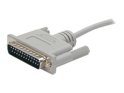 StarTech.com 10 ft Cross Wired DB9 to DB25 Serial Null Modem Cable - F/M - Null modem cable - DB-9 (F) to DB-25 (M) - 10 ft - SCNM925FM