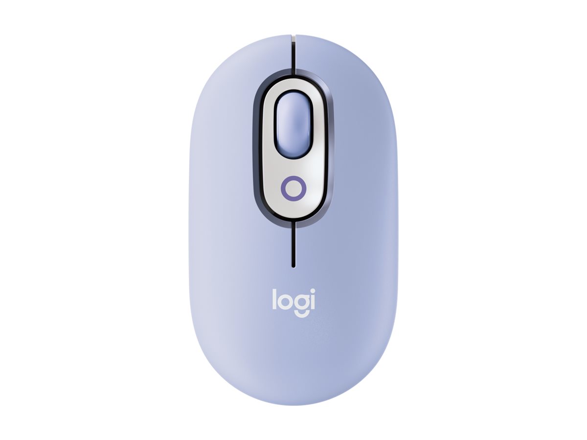 LOGI POP Mouse with emoji - LILAC