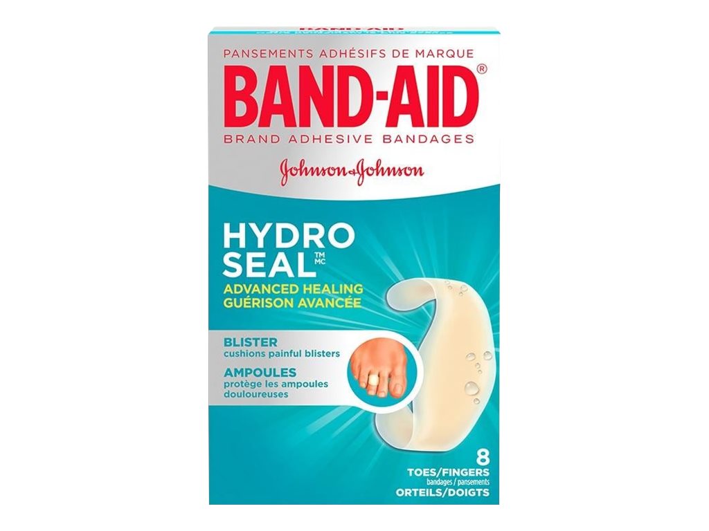 BANDAID Hydro Seal Advanced Healing Bandage 8's
