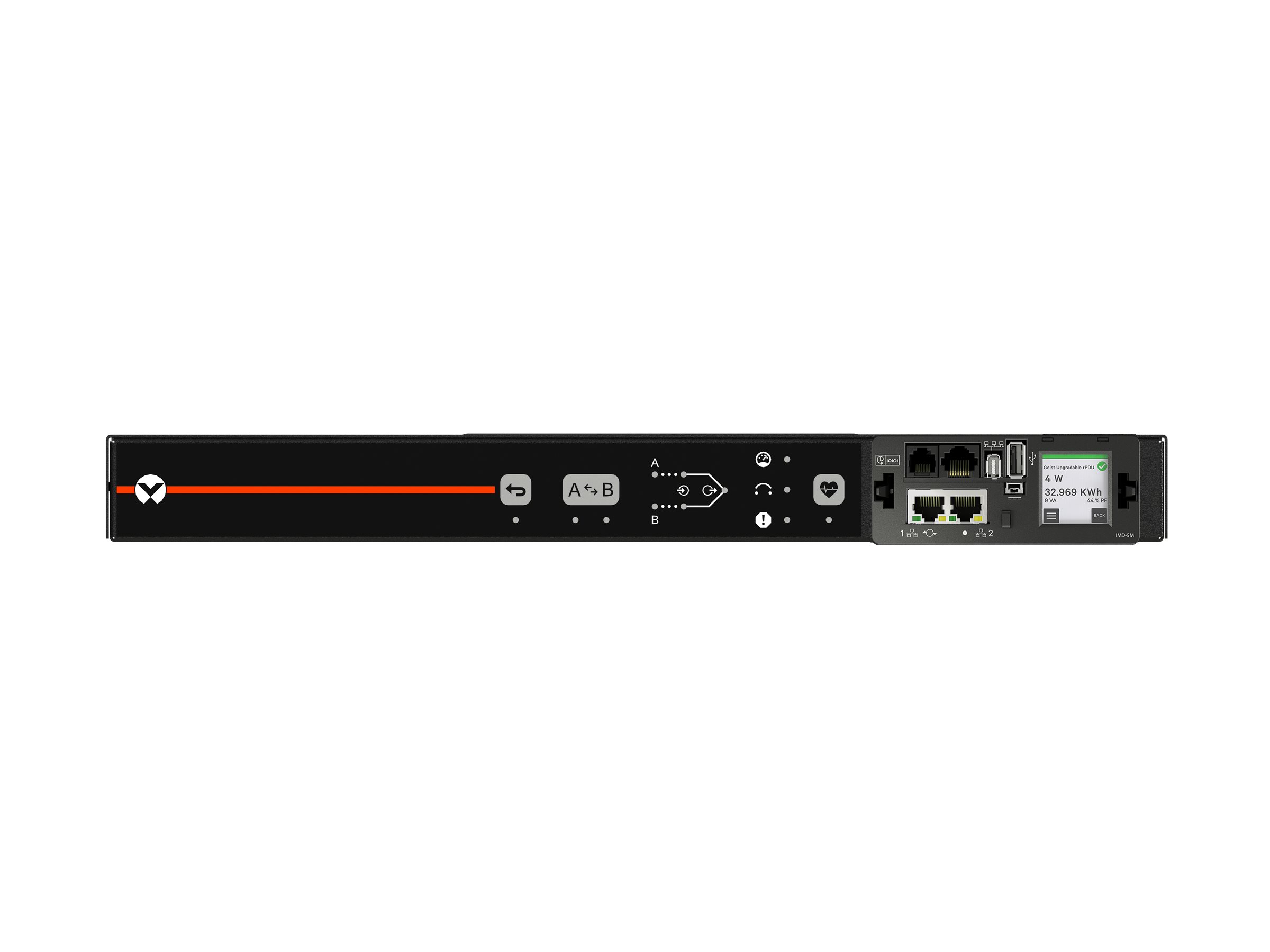 Geist Rack Transfer Switch Outlet Level Monitoring AUU5M1R5-06CF17-2C20C20A900-D