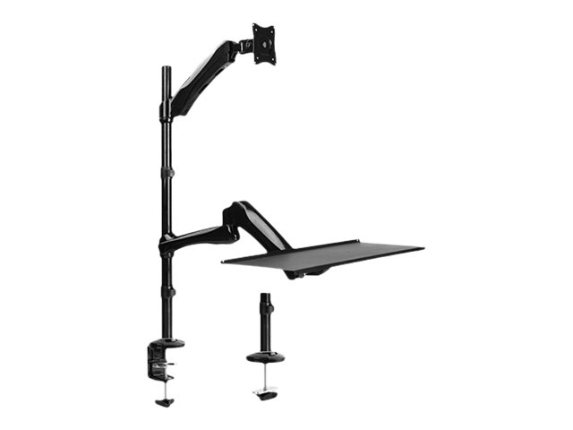 Lumi DWS01-C02 mounting kit sit-stand workstation for LCD display / keyboard / mouse Product shot Back 78400