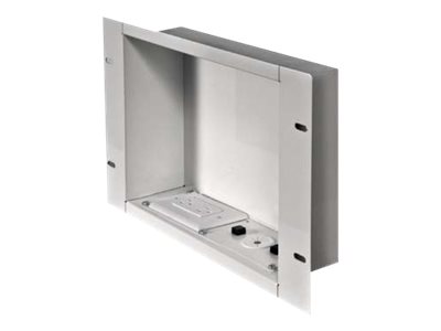 Peerless Recessed Cable and Storage Management Box IBA2AC-W Cable distribution box 