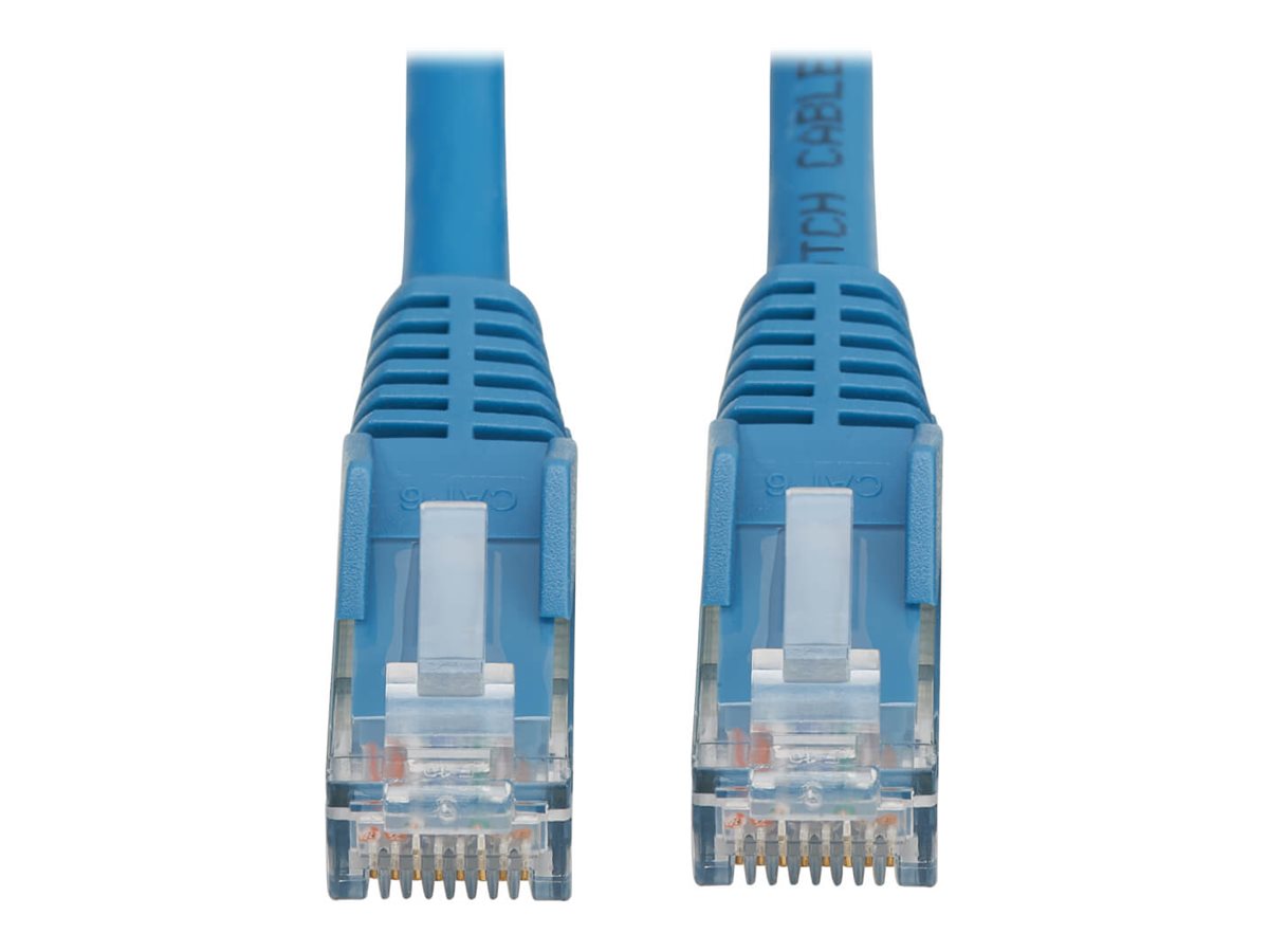 Eaton Tripp Lite Series Cat6 Gigabit Snagless Molded UTP Ethernet Cable (RJ45 M/M), PoE, LSZH, Blue, 5 m (16.4 ft.)