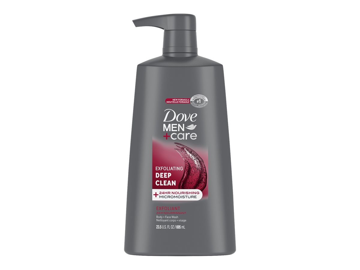 Dove Men+Care Deep Clean Body/Face Wash - 695ml