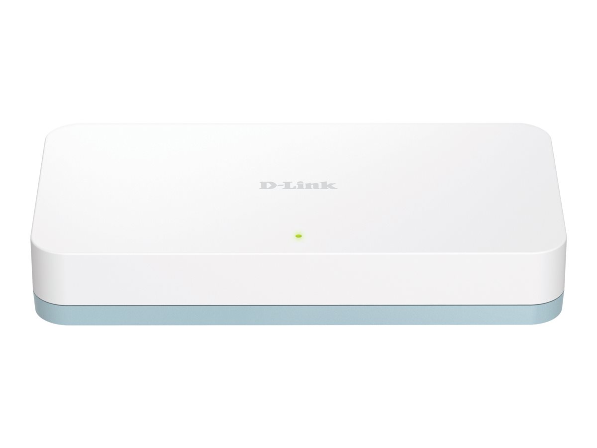 D-LINK Switch 8 Ports 10/100/1000 MBPS Non Rackable - Non Manageable