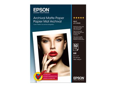 Epson Double Sided Matte papier photo, A4, 178 g/m2, mat 