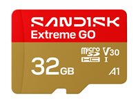 SanDisk Extreme Go - flash memory card - 32 GB - microSDHC UHS-I