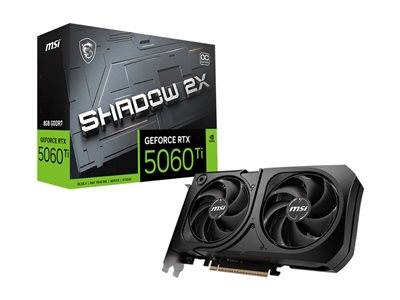 MSI GeForce RTX 5060 Ti 8G SHADOW 2X OC PLUS