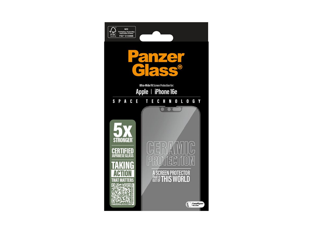 PanzerGlass Ceramic II Apple iPhone 17e/16e/14/13/13 Pro (install frame) – foto 4
