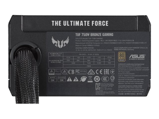 ASUS TUF-GAMING-750B 750W Bronze PSU
