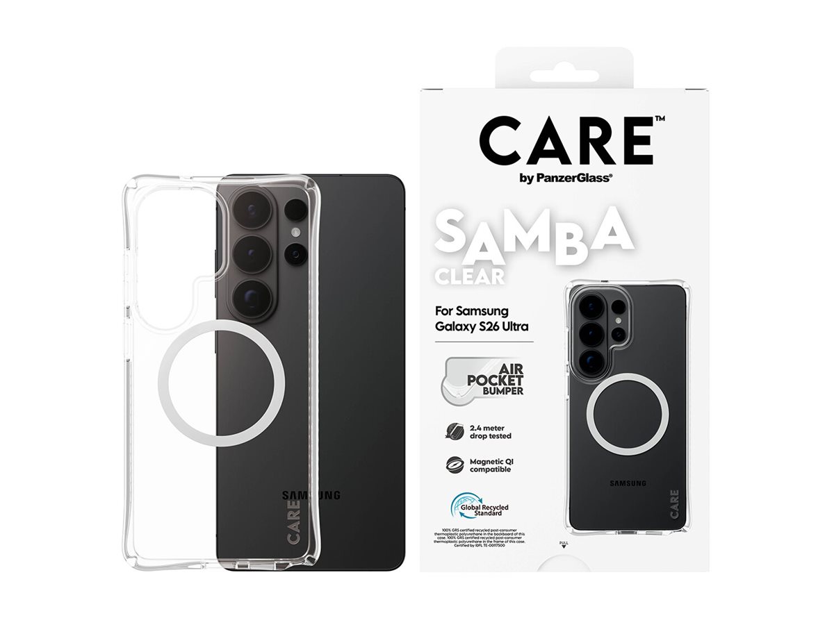 PG CARE Samsung S26 Ultra Samba bily Qi – PanzerGlass