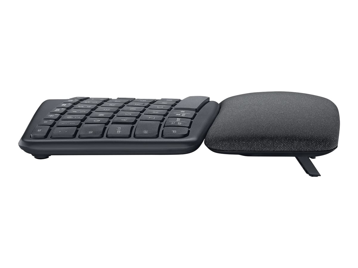 Logitech ERGO K860 - Tastatur - kabellos - 2.4 GHz, Bluetooth 5.0 - QWERTZ - Deutsch