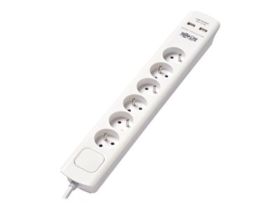 Tripp Lite 6-Outlet Surge Protector with USB Charging