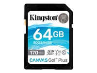 Kingston Canvas Go ! Plus SDG3/64GB